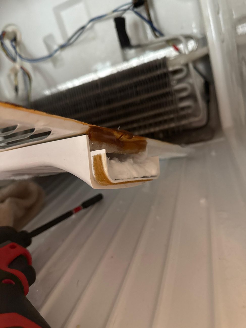 Refrigerator interior component